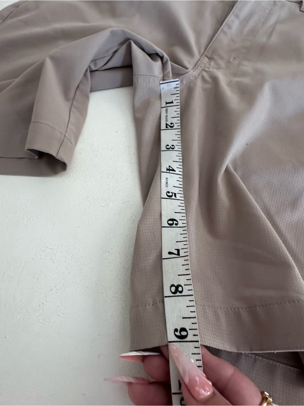 TravisMathew Men's Performance Golf Shorts - Tan / Khaki - Size 30